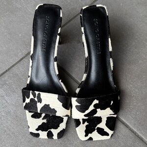 Song of Style Cow Print Heels